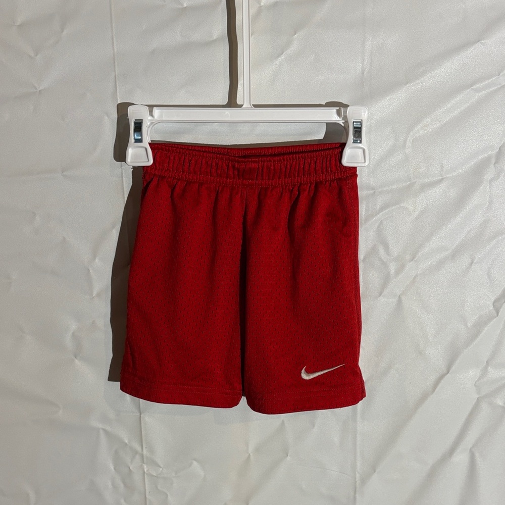 Nike Kids Bright Red Shorts